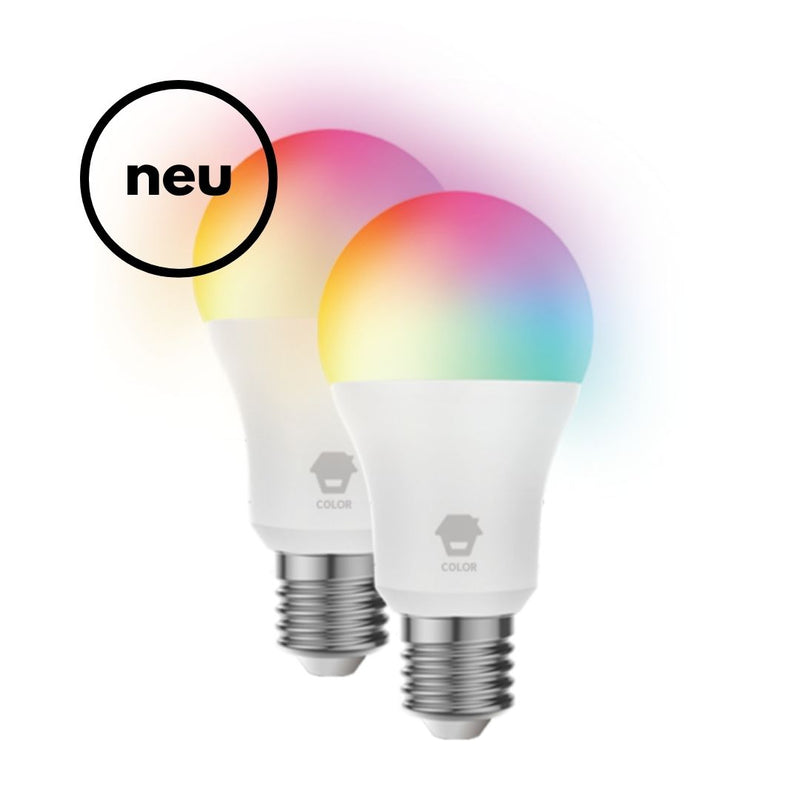 Smart Wifi Glühbirne White & Color - Doppelpack Glühbirne Farbe