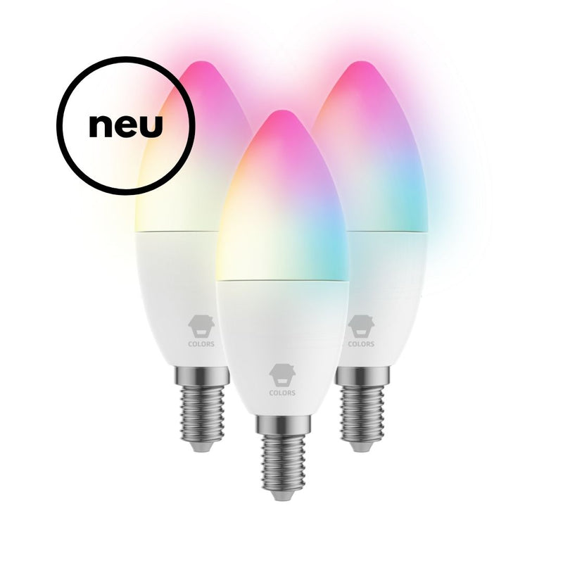 Smart Decorative Candle Bulb White &amp; Color
