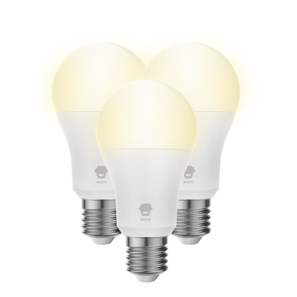 Bombilla inteligente wifi - Luz blanca- Pack triple