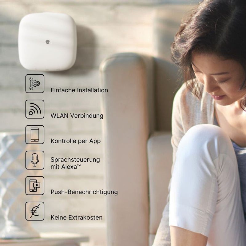 WLAN + 4G Alarm System LTE-400: Smart, schick und intuitiv