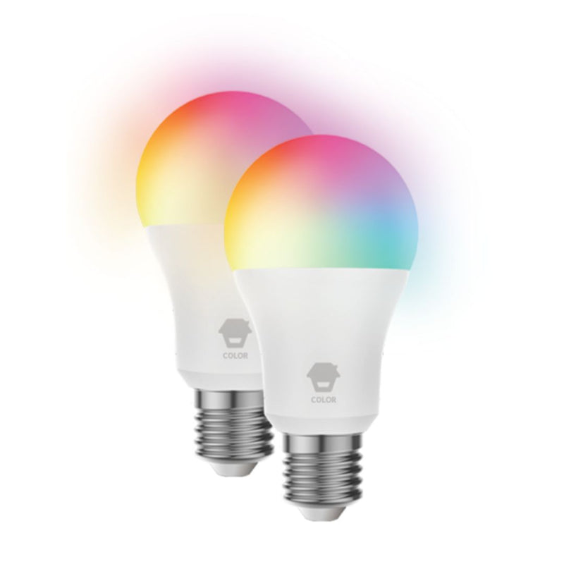 Smart Wifi Glühbirne White & Color - Doppelpack Glühbirne Farbe