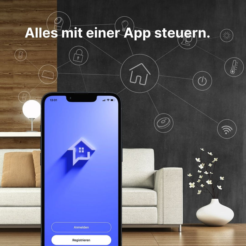 Smart Home Alarm Set Otoño