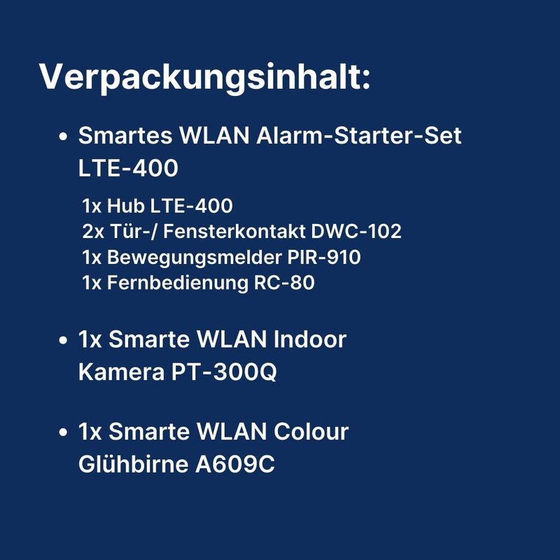 Smart Home Alarm-Set Herbst