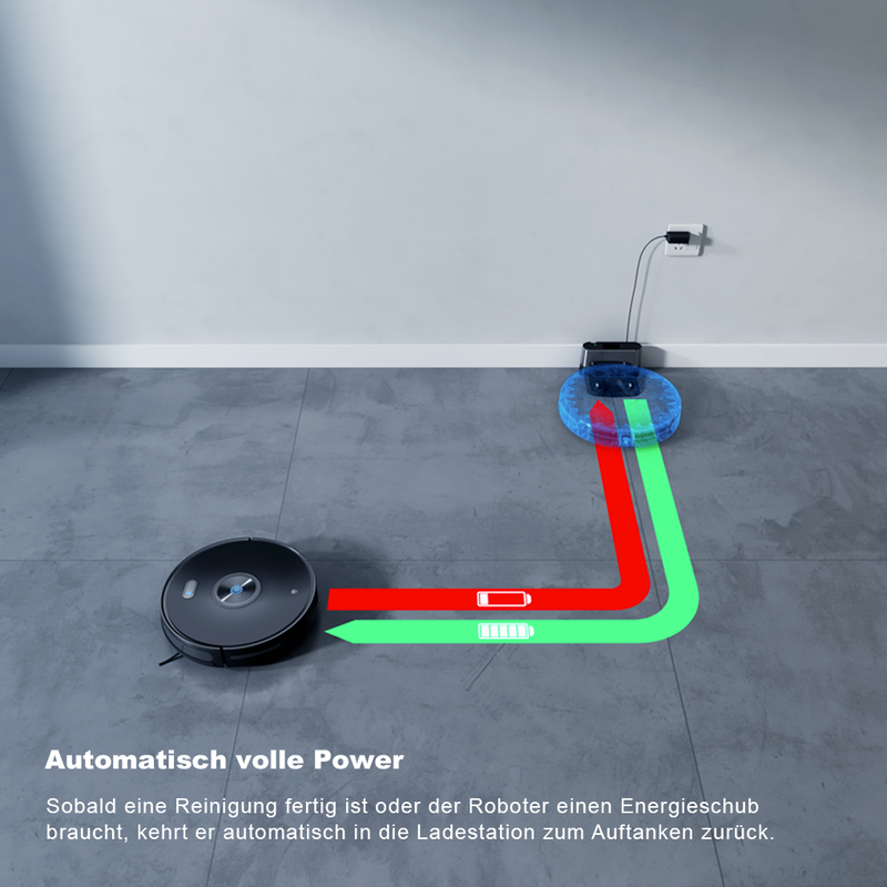 Chuango Smart Home Zuhause DreamCatcher Life-App Sicherheitssystem Saugroboter Einstellbare Timer Rabatt indoor Wireless 