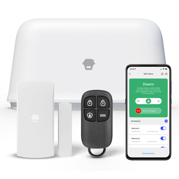 Chuango Smart Home Zuhause DreamCatcher Life-App Sicherheitssystem WLAN Start Kits Indoor Alarm Rabatt