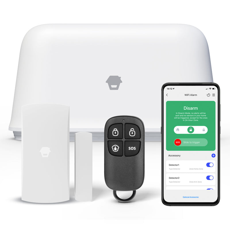 Chuango Smart Home Zuhause DreamCatcher Life-App Sicherheitssystem WLAN Start Kits Indoor Alarm Rabatt