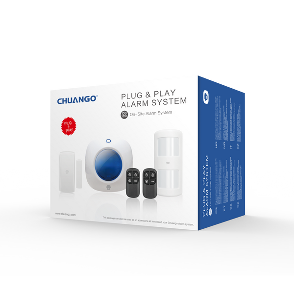 Chuango Smart Home Zuhause DreamCatcher Life-App Sicherheitssystem WIFI Alarm Rabatt Alarmsystem-Zubehör-Set