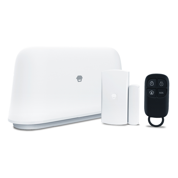 Chuango Smart Home Zuhause DreamCatcher Life-App Sicherheitssystem Kamera Bundle Rabatt  - Paketinhalt: Basisstation, Sensoren und Fernbedienung enthalten.